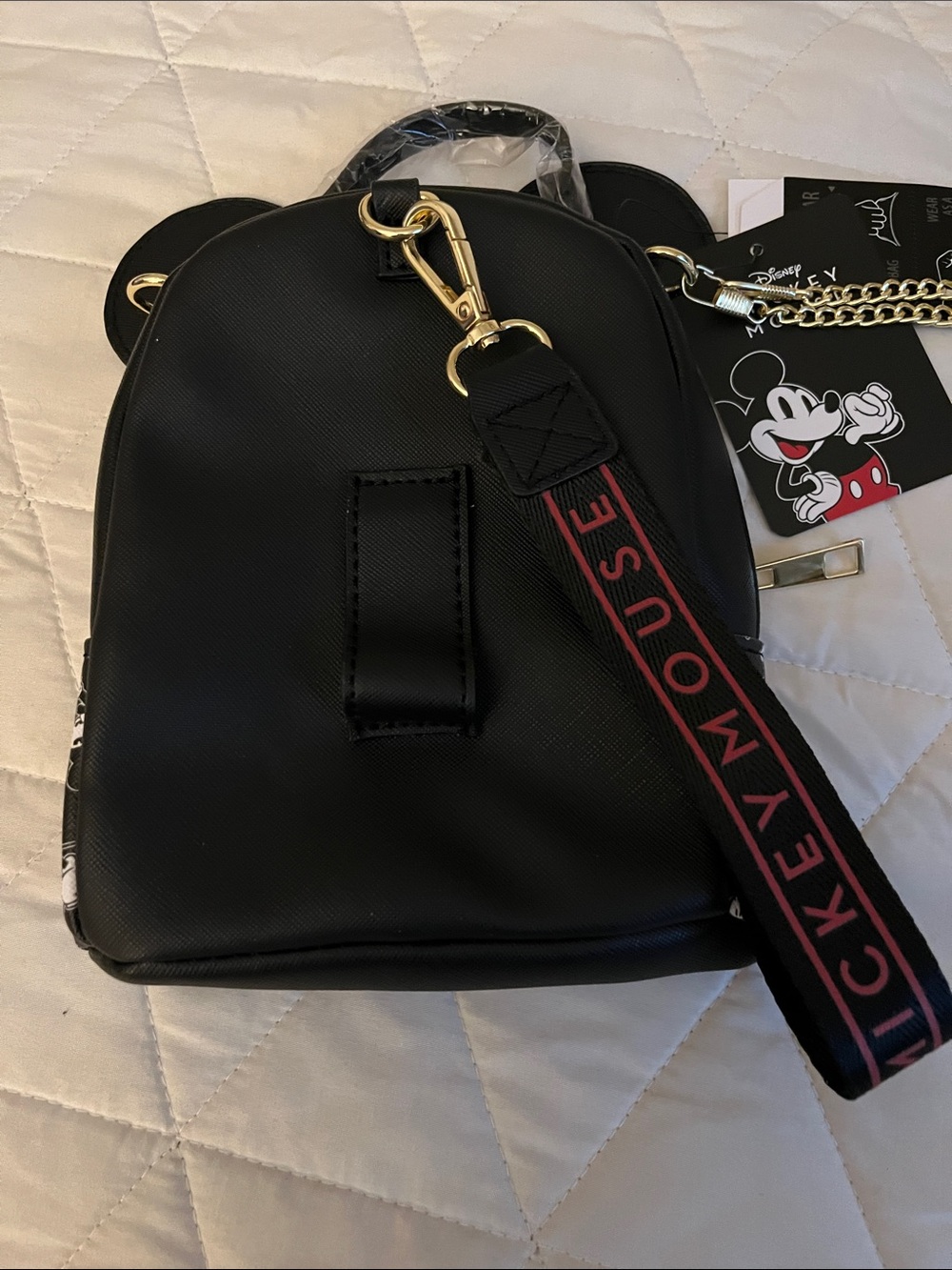 Mickey Mouse Mini Backpack Purse - Picture 3 of 8